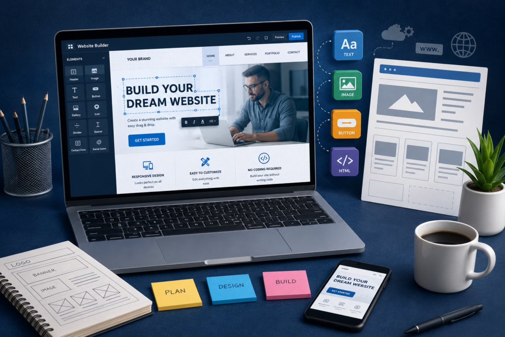 ryker rishi digital marketing agency website builder